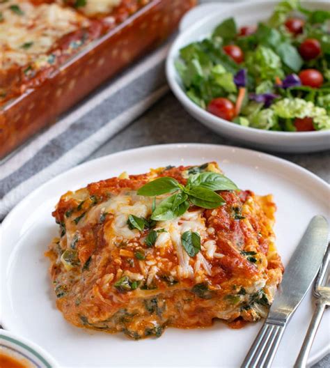 lasagna recipe ricotta spinach